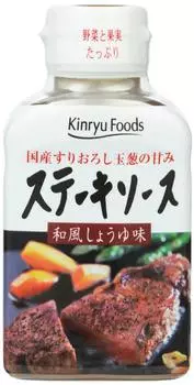 Соус для стейка Kinryu Foods Kinryu со вкусом японского соевого соуса 220 г x 4 бутылки