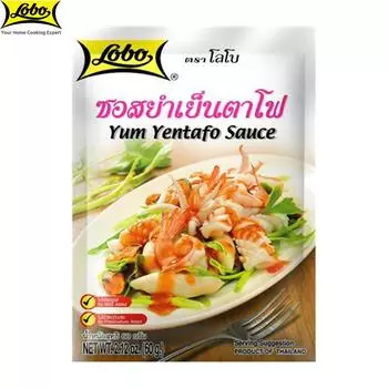 Соус Лобо Юм Йентафо, без добавления глутамата натрия и консервантов / на 2 порции, Thai Food, 60 г 60 g