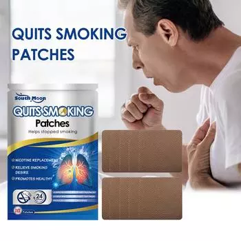 South Moon Herbal восстанавливающий пластырь для отказа от курения 10pcs