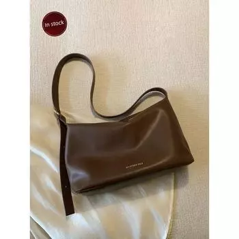 South Style Chio2nd Ceir Classy Genuine Leather Series Warm Winter Slow Language Cowhide Tote Bag Women s Shoulder Crossbody Curry color