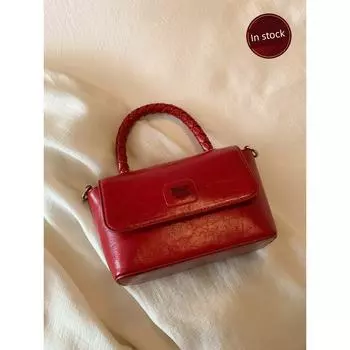 South Style Chio2nd Coast Party Square Pouch Women s Exquisite Red Chain Handbag Shoulder Messenger Bag Cherry Red