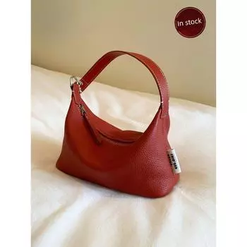 South Style Chio2nd Genuine Leather Owner s Original Sunny Style Recall Tote Bag Women s Handbag Shoulder Bag Brick Red
