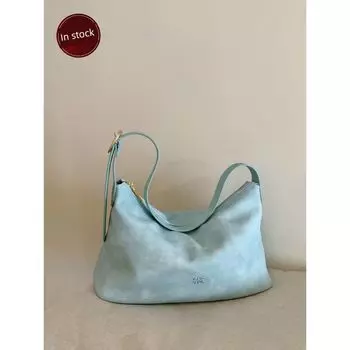 South Style Chio2nd Grass Jelly Lake Tote Bag Women s Large Capacity Loose Feeling Underarm Bag Shoulder Messenger Bag Image color