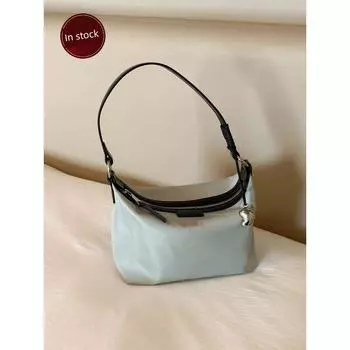 South Style Chio2nd Summer Order Roaming Tote Bag Women s Textured Niche Style Handbag Shoulder Underarm Bag Messenger Bag Light green