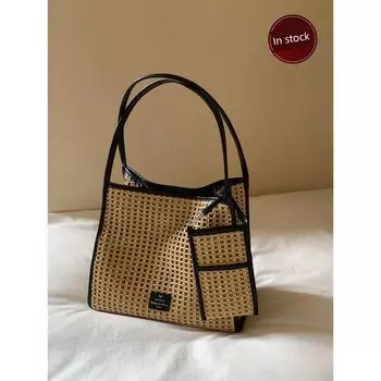 South Wind Chio2nd Original Cut Out Beach Woven Bag