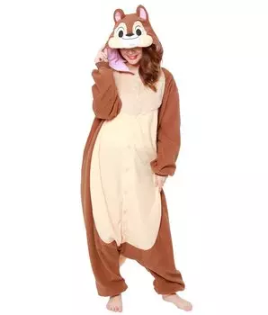 Southwark Fleece Adult Kigurumi Disney Chip and Dale [Chip]
