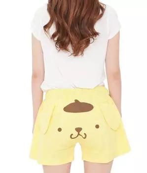 Southwark Pom Pom Purin Kigurumi Shorts YE/Ladies M~L SAN-1323