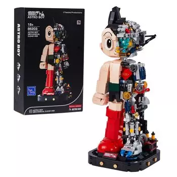 Soview Astro Boy Building Cool Building Blocks for Collectible Mighty Atom Display Model for Home or Birthday Gift for Adults and Teens Toy, Adults,