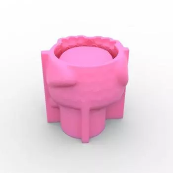 Сова цветочный горшок эпоксидная смола форма суккулентный держатель для горшка бетон гипс силиконовая форма DIY ремесла украшения форма