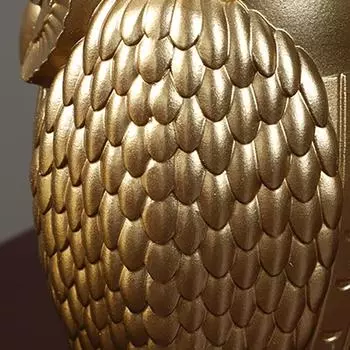 Сова из смолы, украшение для семьи животных, домашний декор, книжная полка, винный холодильник, подставка под телевизор, украшение