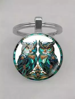 Сова Ретро Трансграничный Креативный Брелок One Size