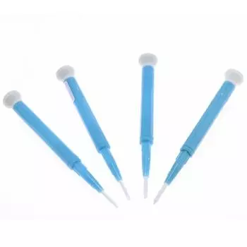 Совершенно новая отвертка 1/4 шт. Немагнитная пластиковая ручка