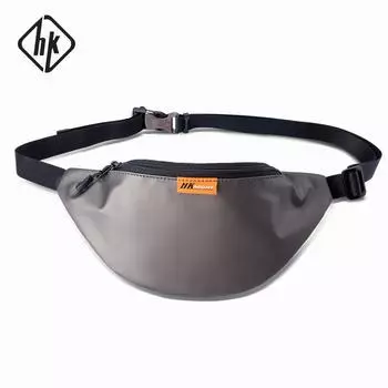 Совершенно новый стиль, мужская поясная сумка, повседневная сумка на ремне для мужчин, модная сумка-банан, сумка через плечо на короткие расстояния, нагрудная сумка