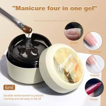 Советы по гелю для дизайна ногтей, расширяющиеся, мягкие, не раздражающие, удобные, простые в эксплуатации для женщин 6ML