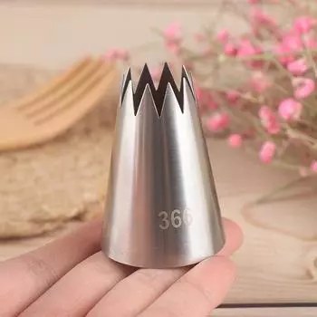 Советы по выпечке выпечки Практические #366 Насадка-звездочка с большим отверстием Насадка для крема с сахарным покрытием