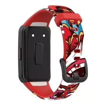 Совместим с браслетами Huawei Band 6/6 Pro, регулируемые спортивные силиконовые сменные ремни, браслеты-водонепроницаемый браслет 6