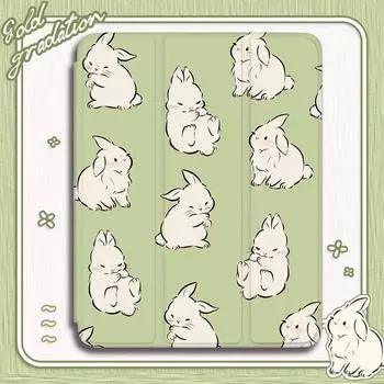 Совместим с iPad 2021 gen9 10,2-дюймовый корпус Air 5 с держателем для карандашей Чехол для iPad 9-го, 8-го, 7-го поколения mini6, чехол Pro11, тройной корпус подушки безопасности iPad 2022 Gen1010.9