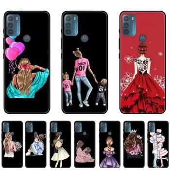 Совместим с Moto G50, женский стиль, модный черный бампер из ТПУ, мягкий силиконовый резиновый чехол для MotoG50, Motorola G50, трендовый шик XT2091 белый