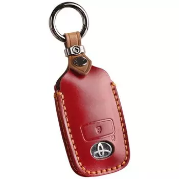 Совместим с Toyota Rise Daihatsu Rocky New Taft Специальный чехол для ключей Чехол для ключей из натуральной кожи Кожаный чехол для ключей RAIZE ROCKY TAFT Чехол для нового смарт-ключа