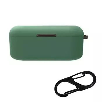 Совместим с TOZO-T10 Наушники Моющаяся защитная крышка Легкий чехол Ударопрочный водонепроницаемый силиконовый пив чёрный