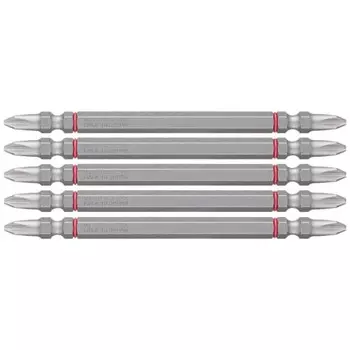 Совместимая бита для решения проблем VESSEL 40V, двухсторонняя, без тряски +2 x 110, набор из 5 шт. DC5P2110