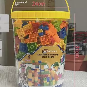 Совместимая большая строительная игрушка для детей 3-6 лет: Образовательный, развивающий мозг набор, совместимый с Lego