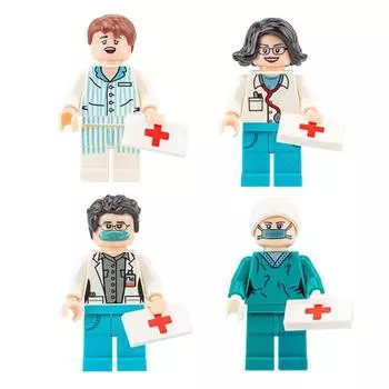 Совместимая фигурка строительного блока Специальная полиция Городская фигурка Детская игрушка для мальчиков и девочек Подарок