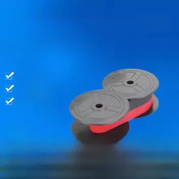 Совместимая лента CASIO для серий DR120TM, 140TM, 270TM, 210TM, CS-2612, GR24, RB CASIO RB-02 ribbon чёрный