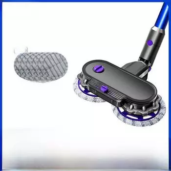 Совместимая насадка для электрической швабры для Dyson V6, V7, V8, V10, V11 — всасывание и влажная уборка в одном устройстве.