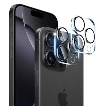 Совместимая пленка для камеры iPhone 16 16 Pro Max, 2 шт., защитная крышка для объектива iPhone 16 16 Pro Max, черная рамка, защита от передержки, стеклянный материал