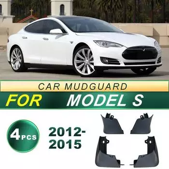 Совместимая резина для крыла для Tesla Model S 2012-2015 гг. 4 cars