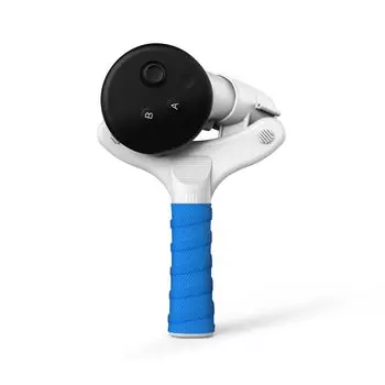 Совместимая с AMVR Quest 3 рукоятка для настольного тенниса рукоятка для настольного тенниса Quest 3 совместимый аксессуар сенсорный контроллер для настольного тенниса VR игра красный синий синий