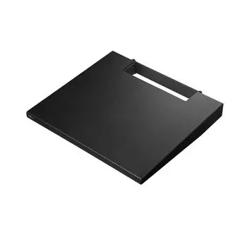 Совместимая с тумбой EQUALS WALL полка для телевизора стандартного размера 40 см x глубина атласный черный V2/V3/V5/S1 (ширина 36,5см)