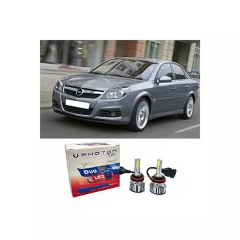 Совместимая светодиодная ксеноновая лампа ближнего света Opel Vectra C H7 Duo, новая серия, белая 2005-2009 гг.