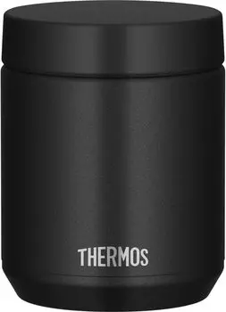 Совместимая термос-банка для супа с вакуумной изоляцией, 400 мл, черная. Все части можно мыть в посудомоечной машине. Сохраняет тепло и прохладу. Легко чистить. Круглая горловина, которая не вызывает раздражения. чёрный