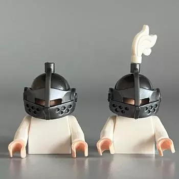 Совместимо с 2594 Минифигурками Серия Medieval Knight Шлем Маска Строительный Блок Части Бытовые Аксессуары Diy
