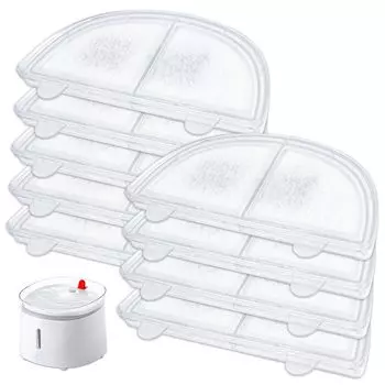 Совместимо с Cunina Home Set of 9 Совместимо с Идеально подходит для нескольких Поставляется с фильтрацией Фильтр с активированным углем Runpet, фильтры, WF03/WF20/CF20,