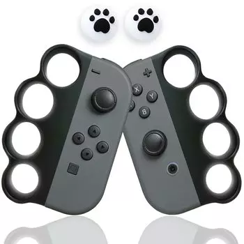 Совместимо с Fit Boxing 2 Controller Grip Совместимо с Switch Controller Handle для взрослых и детей Joyco Boxing Game Grip Set of 2