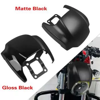 Совместимо с Harley Nightster 975 RH975 RH 975 Special 2025 2025 2025 Передняя маска, обтекатель фары, передний кожух фары матовый черный