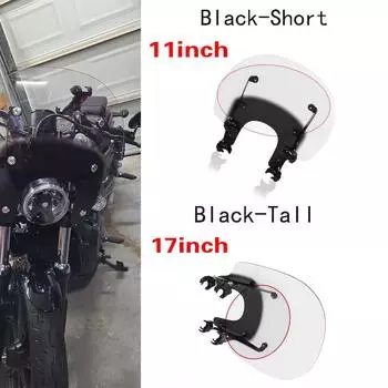 Совместимо с Harley Nightster 975 RH975 RH 975S Special 2025-2025 Ветровое стекло Ветровое стекло Ветровое стекло Дефлекторы ветрового стекла