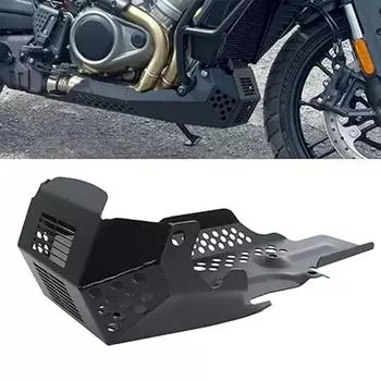 Совместимо с Harley PAN AMERICA 1250 PA1250 RA1250 S ADV 2025-2025 2025 Защитная крышка под двигатель Bash Guard Skid Plate чёрный