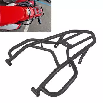 Совместимо с Honda CRF 300L Rally 2025-2025 CRF300L Держатель для багажа Кронштейн для крепления полки для багажа Задний багажник с ручкой-ручкой чёрный