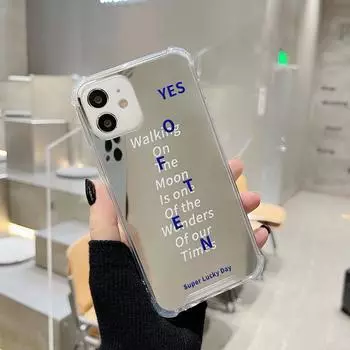 Совместимо с iPhone 14/15/16 и Huawei P60/Honor 90, модный зеркальный мягкий чехол. Huawei Nova 11 Pro