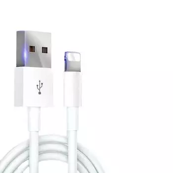 Совместимо с кабелем для быстрой зарядки iPhone 14/13/11 Pro/XR/X мощностью 20 Вт и мобильным зарядным устройством. 1 meter