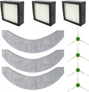 Совместимо с комплектом сменных аксессуаров для робота-пылесоса Roomba Combo J7+ Plus/J9+ Plus/Combo 10 Max