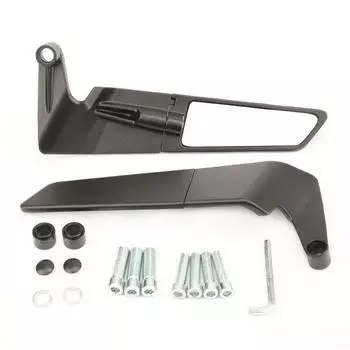 Совместимо с KTM 250/390/200/690: Регулируемое невидимое зеркало заднего вида для мотоцикла.