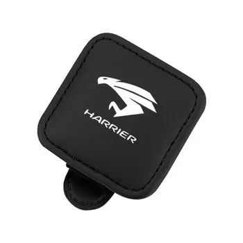 Совместимо с новым зажимом для солнцезащитных очков для автомобильных очков, держателем солнцезащитных очков для автомобильных карточек, кожаным магнитным органайзером для автомобиля, простая установка, черный цвет чёрный