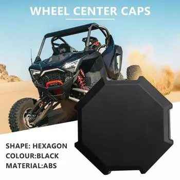 Совместимо с PolarisRZR 900 1000 4900 XP4 1522216-655 Колесо Покрышка Центр Обод Ступица Колпачок Колесо Заглушка Аксессуары 4 шт.