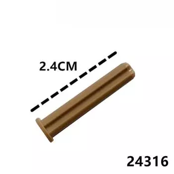Совместимо с строительным блоком 24316 Технологический строительный блок 6135494 Разрозненные аксессуары Нет. 3 гвоздя крестообразный стержень 1 3 стержень с отрезанным краем 1 piece