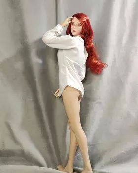 Совместимо с телом TBLeague для масштабной фигурки DMTOYS Красивая женщина, модная сексуальная офисная леди OL, белая рубашка с длинным рукавом и тело не